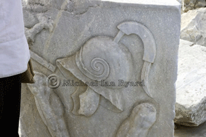 Carved Helmet 